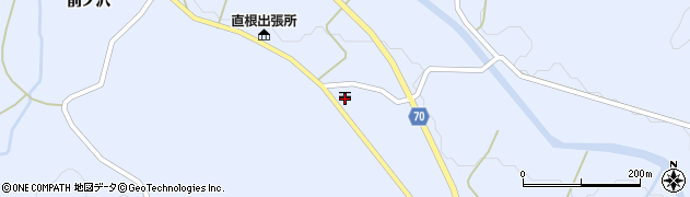 秋田県由利本荘市鳥海町中直根中山35周辺の地図