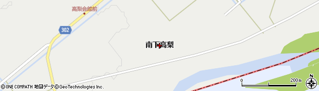 岩手県金ケ崎町（胆沢郡）永栄（南下高梨）周辺の地図