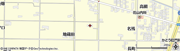岩手県奥州市水沢地蔵田38周辺の地図
