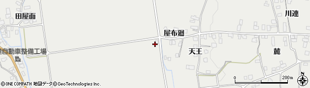 秋田県湯沢市川連町田屋面236周辺の地図
