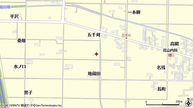 〒023-0014 岩手県奥州市水沢地蔵田の地図