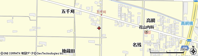 岩手県奥州市水沢地蔵田7周辺の地図