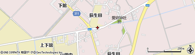 二井田周辺の地図