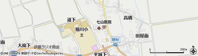 七山医院周辺の地図