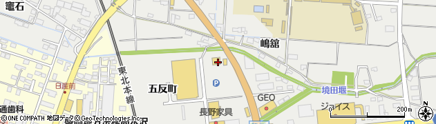 はま寿司奥州水沢店周辺の地図