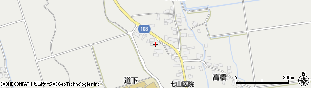 秋田県湯沢市川連町野村66周辺の地図