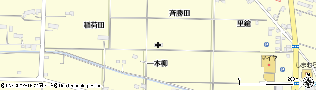 岩手県奥州市水沢斉勝田周辺の地図