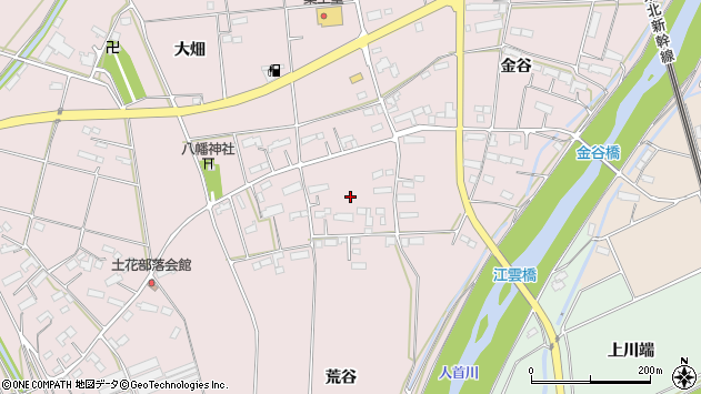 〒023-1131 岩手県奥州市江刺愛宕の地図