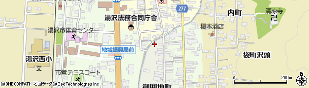 御囲地町会館周辺の地図