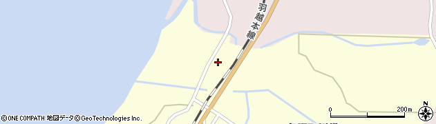 秋田県にかほ市象潟町川袋川崎周辺の地図