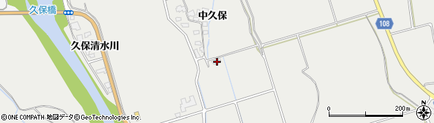 秋田県湯沢市川連町中久保174周辺の地図
