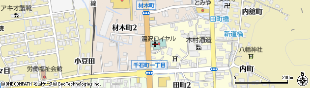 湯沢ロイヤルホテル周辺の地図