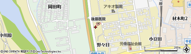 クオール薬局湯沢店周辺の地図