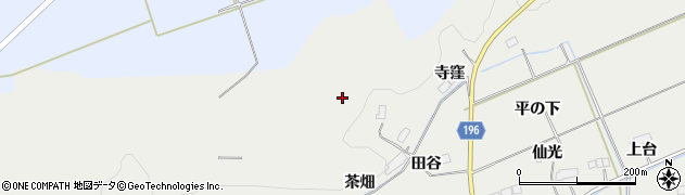 岩手県金ケ崎町（胆沢郡）永栄（参居舘）周辺の地図