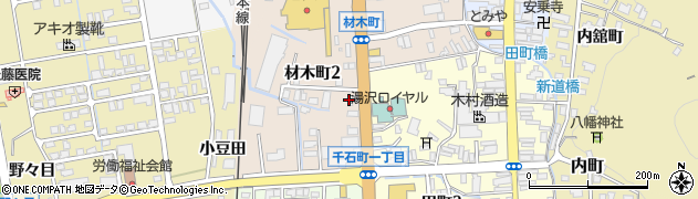 新日本石油湯沢給油所周辺の地図