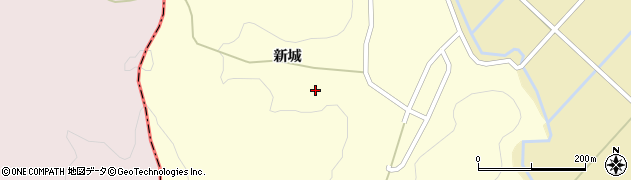 秋田県湯沢市松岡剣ケ鼻周辺の地図