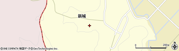 秋田県湯沢市松岡（剣ケ鼻）周辺の地図