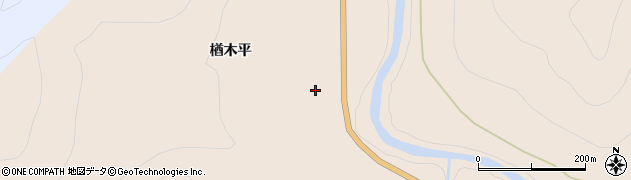 秋田県由利本荘市鳥海町小川楢木平27周辺の地図