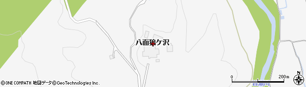 秋田県湯沢市駒形町八面狼ケ沢周辺の地図