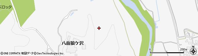秋田県湯沢市駒形町八面笹森周辺の地図