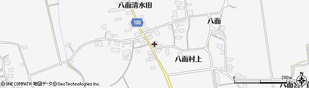 秋田県湯沢市駒形町八面清水田41周辺の地図