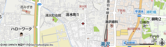 秋田スパーク株式会社周辺の地図