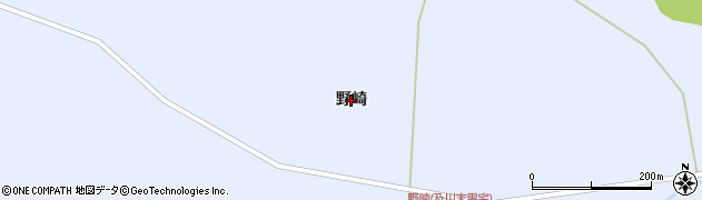 岩手県金ケ崎町（胆沢郡）永沢（野崎）周辺の地図