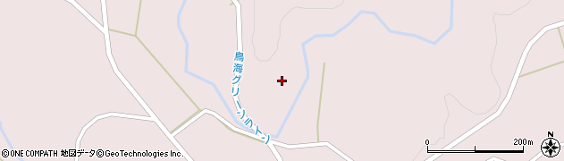 秋田県由利本荘市鳥海町猿倉周辺の地図