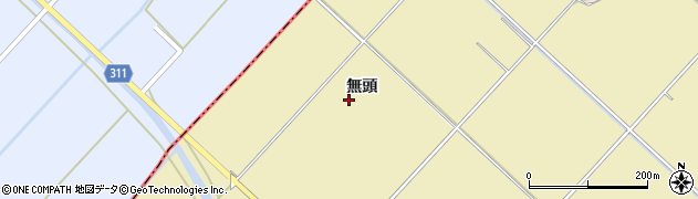 秋田県湯沢市深堀（無頭）周辺の地図