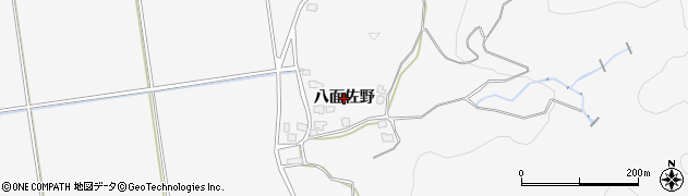 秋田県湯沢市駒形町（八面佐野）周辺の地図