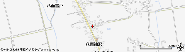 秋田県湯沢市駒形町八面清水田11周辺の地図