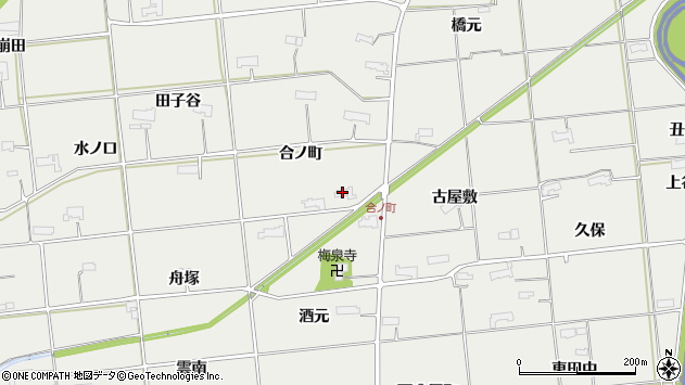〒023-0003 岩手県奥州市水沢佐倉河の地図