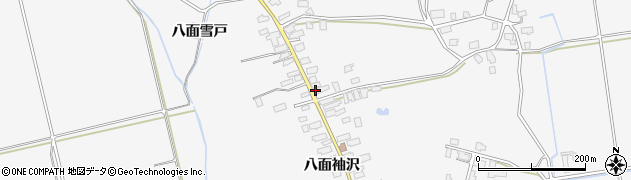 秋田県湯沢市駒形町八面村尻26周辺の地図