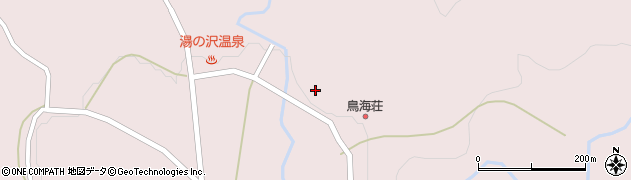 秋田県由利本荘市鳥海町猿倉湯ノ沢101周辺の地図