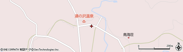 秋田県由利本荘市鳥海町猿倉湯ノ沢70周辺の地図