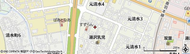 小川理容所周辺の地図
