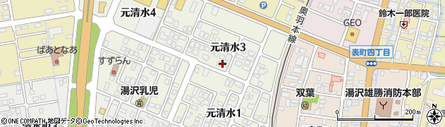 矢野理容室周辺の地図
