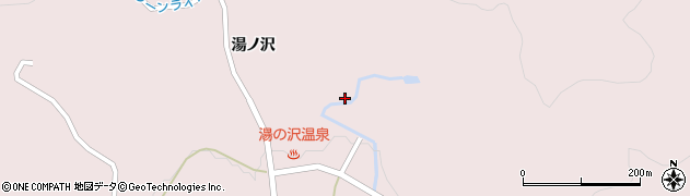 秋田県由利本荘市鳥海町猿倉湯ノ沢35周辺の地図