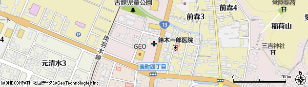住友生命保険相互会社　秋田支社湯沢支部周辺の地図