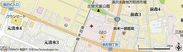 佐藤養助養心館周辺の地図
