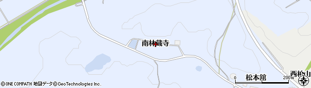 岩手県金ケ崎町（胆沢郡）永沢（南林蔵寺）周辺の地図