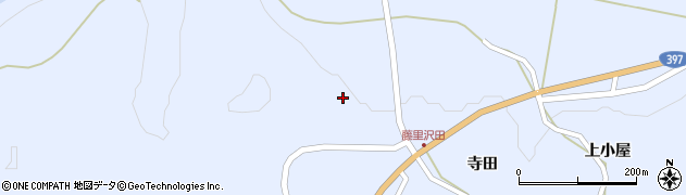 岩手県奥州市江刺藤里（沢田）周辺の地図