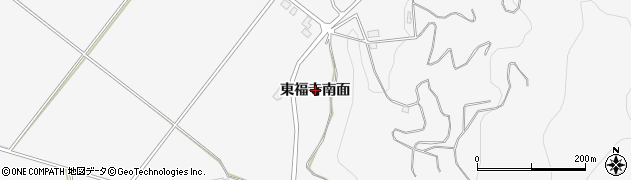 秋田県湯沢市駒形町（東福寺南面）周辺の地図