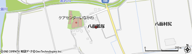秋田県湯沢市駒形町（八面狐塚）周辺の地図
