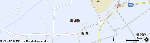 岩手県金ケ崎町（胆沢郡）永沢（堀切後）周辺の地図