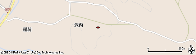岩手県奥州市江刺田原（沢内）周辺の地図