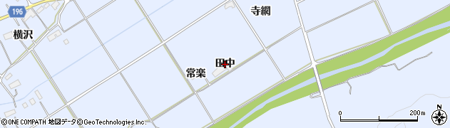 岩手県金ケ崎町（胆沢郡）永沢（田中）周辺の地図
