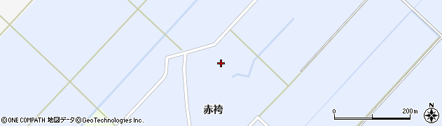 秋田県雄勝郡羽後町赤袴下川原1周辺の地図