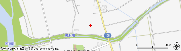 秋田県湯沢市駒形町船橋周辺の地図