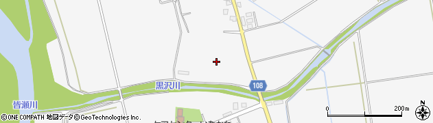 秋田県湯沢市駒形町（船橋）周辺の地図